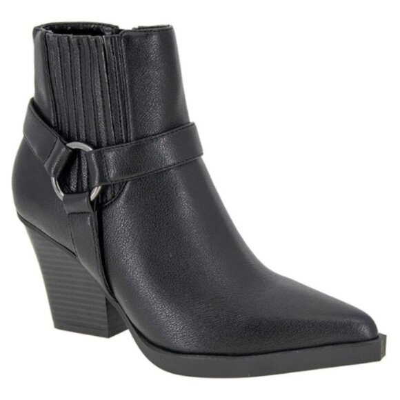 BCBGeneration Women's Cassidy Pointed Toe Ankle Boot Black - Picture 1 of 3